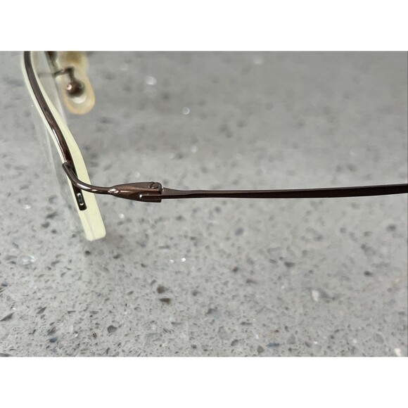 Polo Ralph Lauren Polo 477 7PR Eyeglasses Frames Only 50-21-140 Italy half rim - Picture 4 of 15